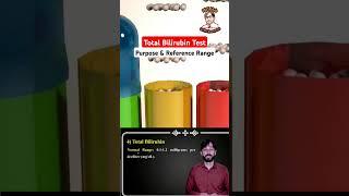 Total Bilirubin Test Purpose & Reference Range | #shorts #shortsvideo #shortsviral