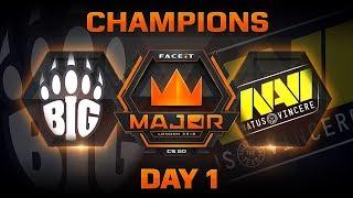 BIG vs NaVi - Nuke (FACEIT Major: London 2018)