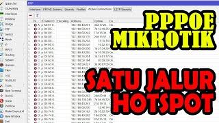 Setting PPPOE Mikrotik Jalur Hotspot