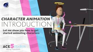 Character animation Intro Tutorial | C4D Cinema 4D