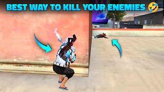 BEST WAY TO KILL YOUR ENEMIES  EASY WAY TO SQUAD WIPE - GARENA FREE FIRE