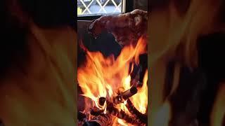 Antikristo: How Lamb Is Grilled in Crete #shorts