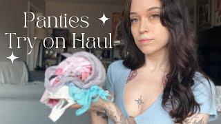 [4K] Summer Panties Try on Haul