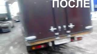 Задние распашные ворота на Газель для Шабаева Пензатент