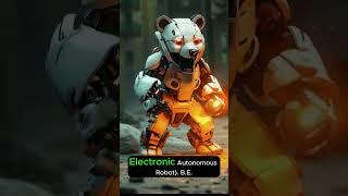 Once upon a time in a futuristic world, there was a robotic bear named B.E.A.R.