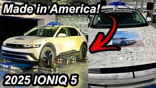 Hyundai's US Metaplant Builds First 2025 Ioniq 5 Ahead of Schedule!