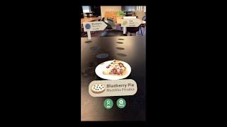 Demo: a Gamified AR Application for Tourists to Encourage Their Local Food Consumption