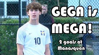 Marlboro 2 Manasquan 0 | HS Boys Soccer | Gega Datunaishvili 2 Goals