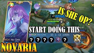 Is NOVARIA 45% Cooldown Better | INPLAY Mobile Legends - MLBB