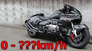 Honda NRX1800 Valkyrie Rune - Walkaround & Acceleration & Startup & Exhaust Sound & Burnout & Speed