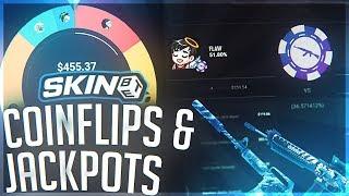 COINSFLIPS & JACKPOTS! SKINBET.GG - EPISODE 93