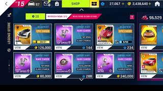 Asphalt 9 - Buying more Apollo N Blueprints for Credits