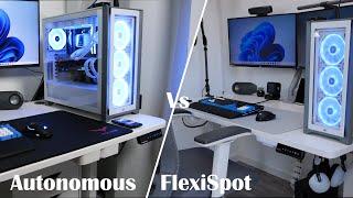 FlexiSpot E5 Pro Standing Desk vs Autonomous SmartDesk Pro Comparison Review