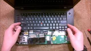 Как разобрать Ноутбук Lenovo ThinkPad SL510 ( Lenovo IBM ThinkPad SL510  disassembly)