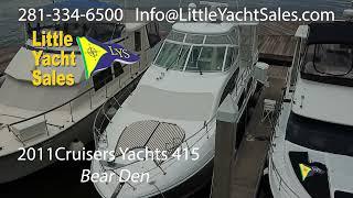 [BOAT TOUR] - 2011 Cruisers Yachts 415 -  Little Yacht Sales