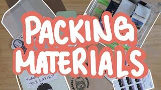 How I Pack my Etsy Orders | Materials & Costs