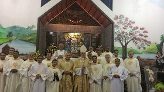 Missa de posse de pároco do padre Sérgio Mafra