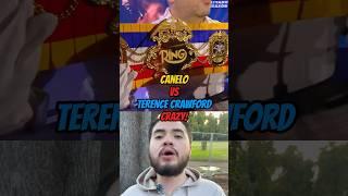 CANELO ALVAREZ VS TERENCE CRAWFORD IS GOING TO HAVE A KNOCKOUT BONUS!#trending #youtubeshorts #fyp