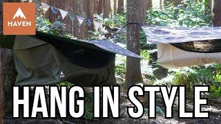 ULTIMATE COMFORT - Haven Safari Set Up & Initial Impressions #hammocks #outdoors