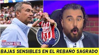 CHIVAS recibe a PUMAS con BAJAS importantes. CHICHARITO y SEPÚLVEDA NO ESTÁN LISTOS | Generación F