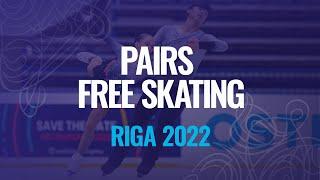 KEMP / ELIZAROV (CAN) | Pairs Free Skating | Riga 2022 | #JGPFigure