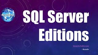 SQL Server Editions | SQL Server Basics #1