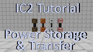 Modded Minecraft: IndustrialCraft 2 Tutorial Part 3: Power Storage & Transfer