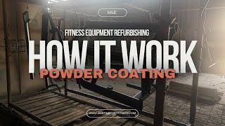 Machines with a Unique Touch – Powder Coating!in Dubai Refurbishing Life Fitness, Gym 80, Technogym