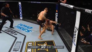 Dustin Poirier knocks out Conor McGregor ufc 257