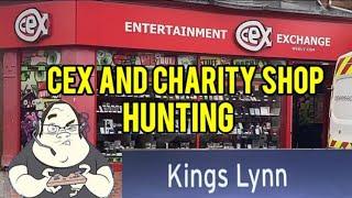 Cex and Charity shop hunting in Kings Lynn with pickups