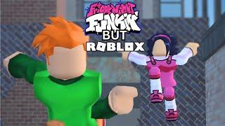 Friday Night Funkin' WEEK 8 Cutscene but Roblox