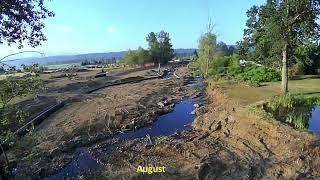 Gibbons Creek Restoration Timelapse