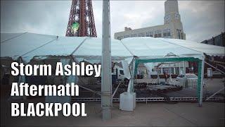 Storm Ashley Aftermath Blackpool 