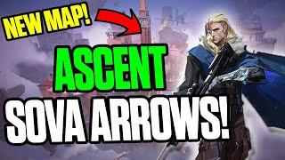 AMAZING Sova ASCENT Arrow Spots *NEW MAP* - Valorant Guide Tips & Tricks