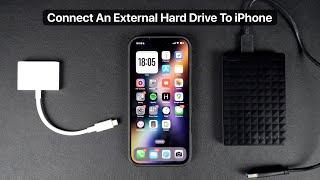 How To Connect External Hard Drive To iPhone 16