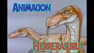 Dinosaur Animation! Herrerasaurus