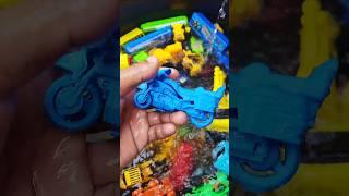 I like toys, big motorbikes, toy cars
