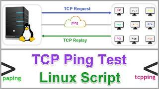 How to Ping a specific TCP Port in Linux?