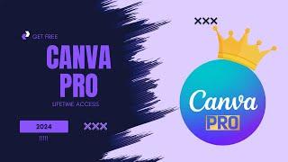 Get FREE Canva Pro LIFETIME in 2024! | With link |FREE NEW TRICKS FOR LIFE!!!