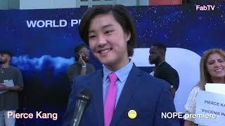 Actor Pierce Kang talks about his role in NOPE at the world premiere!