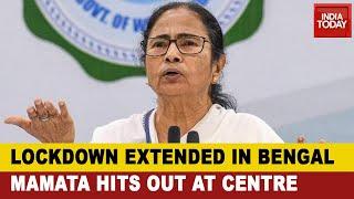 Mamata Says Lockdown To Continue In West Bengal; Lashes Out At Modi Govt