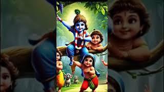 jai shree Krishna #Krishna #shortsfeed #radheshyam#haremurari #cutebaby #laddugopal#virndavan #