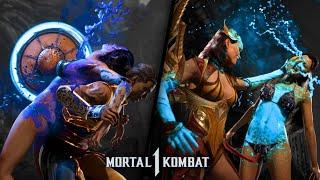 Mortal Kombat 1 Fatalities On Kitana SUMMER Skin Mod