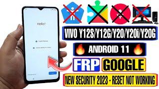 New Security 2023 - VIVO Y12s/Y12g/Y20/Y20i/Y20g/Y20s FRP Bypass Android 11 Without PC | Reset Not