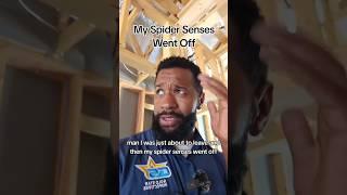 My Spider Senses Went Off #thataintright #newconstruction #homeinspection