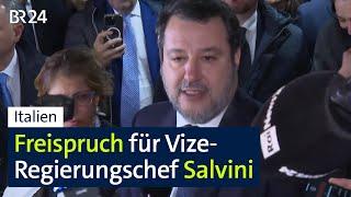 Italien: Freispruch für Vize-Regierungschef Salvini | BR 24