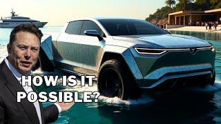 Cybertruck's Mind-Blowing Floating Mode: Official Water Resistance Test EXPOSED!