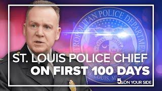 St. Louis police Chief Robert Tracy reflects on his first 100 days on the job