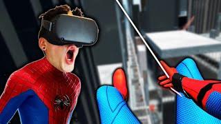 SWINGING THROUGH NEW YORK CITY AS SPIDER-MAN! (Spider-Man VR)