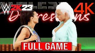 WWE 2K23 MYRISE THE LEGACY Full Gameplay Walkthrough - No Commentary (#WWE2K23 The Legacy Full Game)